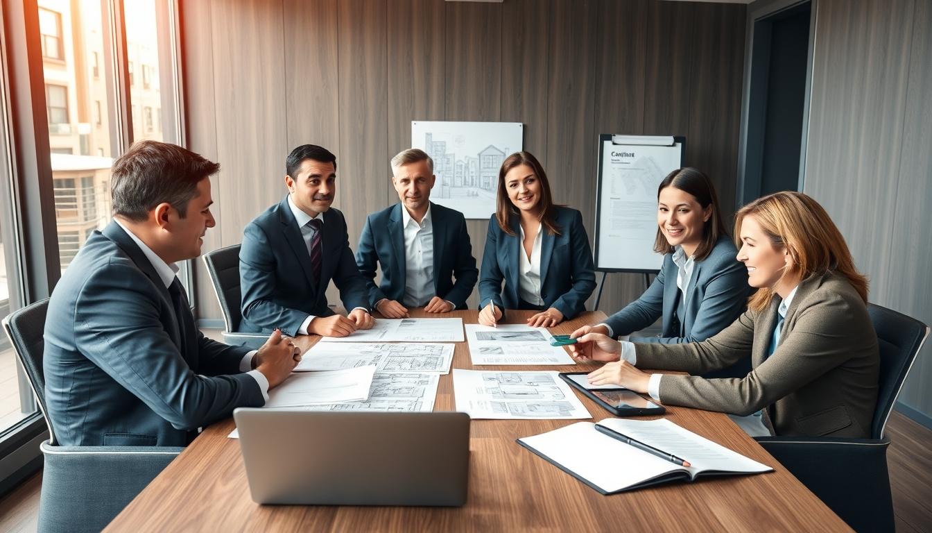 Senior legal team and family support